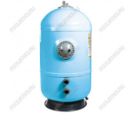 Фильтр AquaViva HS900 (32 м³/ч , 900 мм, 1144 кг, 2,5 бар, 1.2 м засыпка) бок, 2 Фильтр AquaViva HS900 (32 м³/ч , 900 мм, 1144 кг, 2,5 бар, 1.2 м засыпка) бок, 2