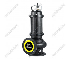 Канализационный насос AquaViva 100WQ60-9-3(DN100,Q=60,H=9,P=3kW,380V)