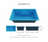 Композитный бассейн КОРСО ECOLINE (5х3х1.5м)